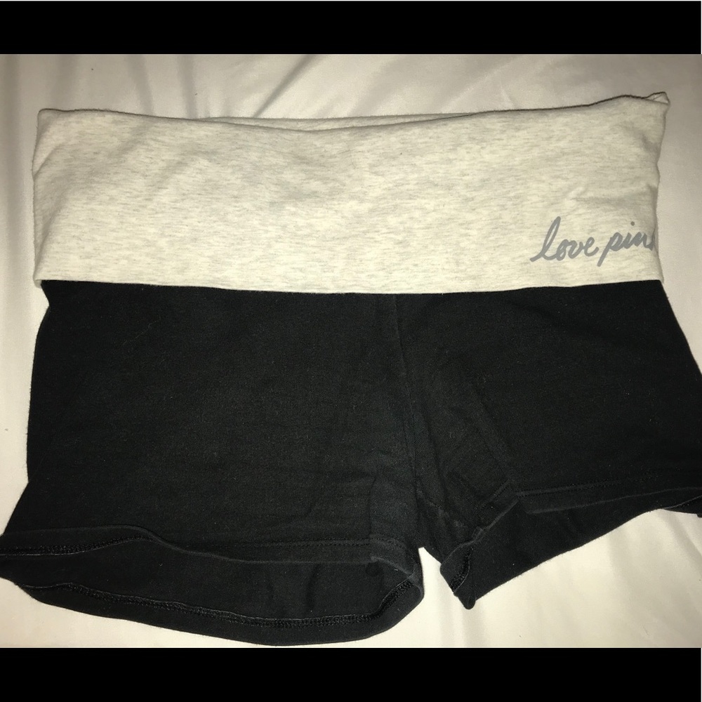 Victoria secret pink yoga shorts
